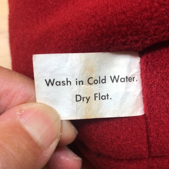 Vintage Riverwind Woolens of Montpelier Knit Ski Hat - 100% Wool Shell - Picture 7 of 8